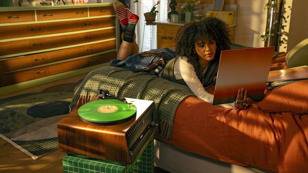 Immagine del prodotto PHILIPS - Giradischi a cinghia 2 velocità Rétro TAV9000D/10-Brown