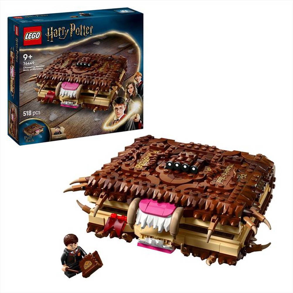 "LEGO - IL LIBRO MOSTRO DEI MOSTRI AZZANNANTE-,"