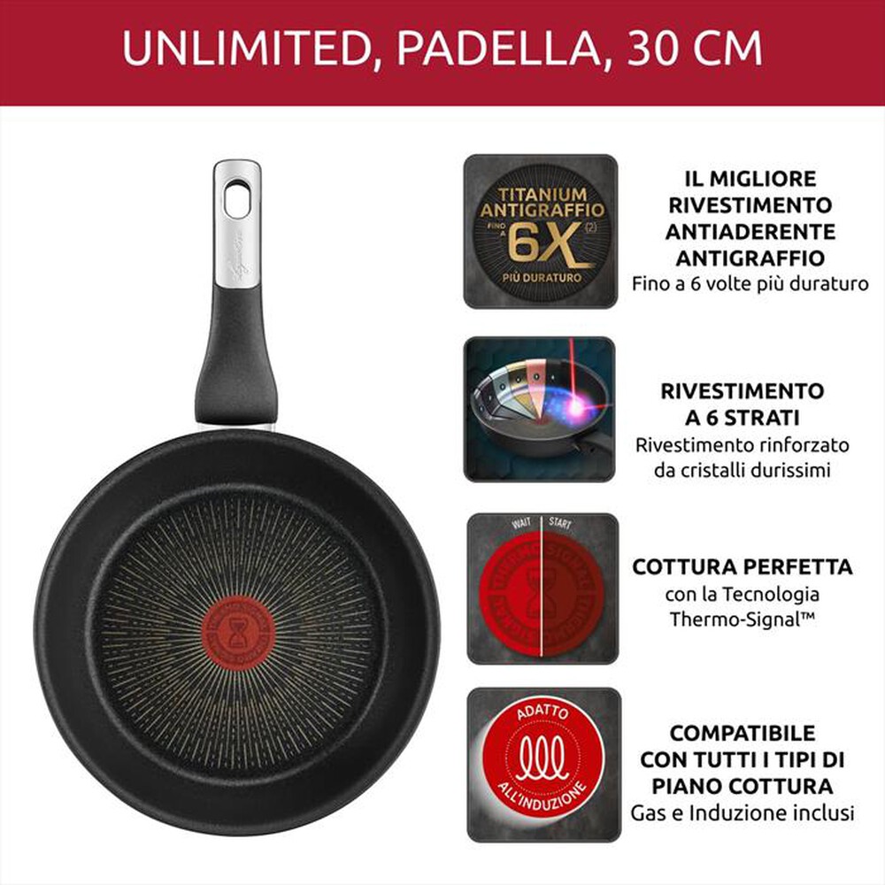 Immagine del prodotto LAGOSTINA - Padella 30 cm 010271040130