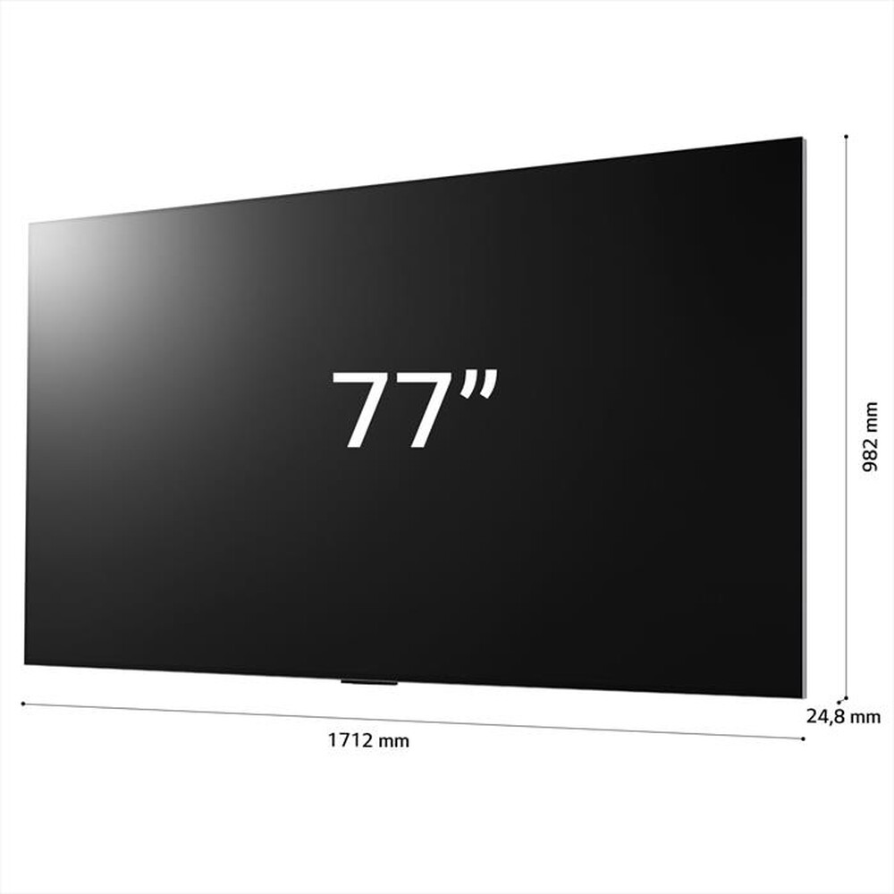 "LG - Smart TV OLED UHD 4K 77\" OLED77G36LA-Argento"
