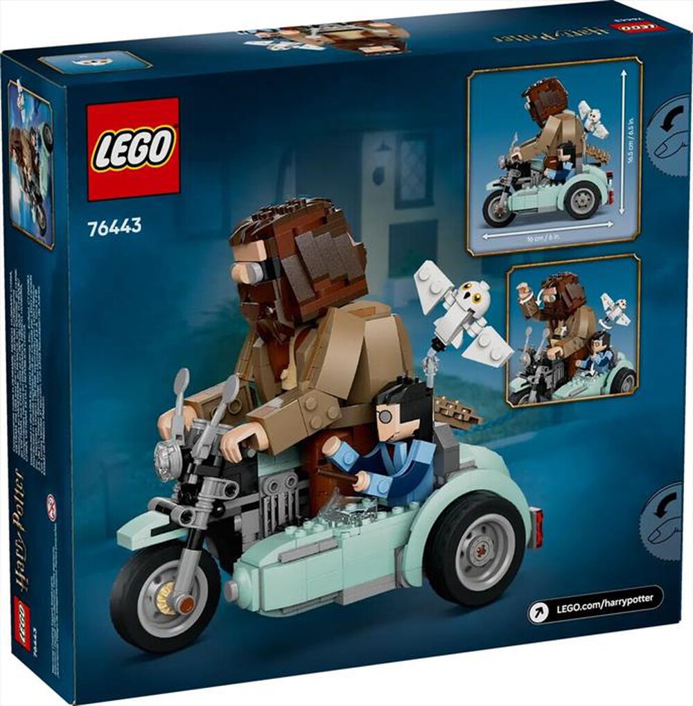 "LEGO - HARRY POTTER Giro sul sidecar di Hagrid - 76443-Multicolore"