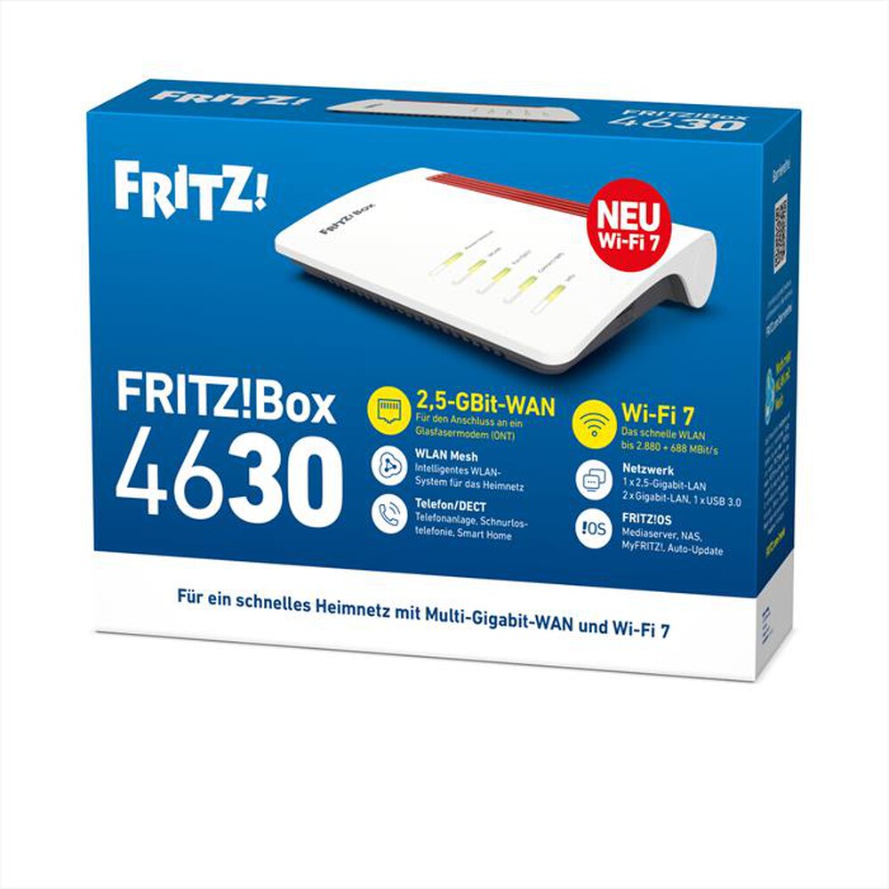 Immagine del prodotto FRITZ! - Router BOX 4630-Bianco/Rosso