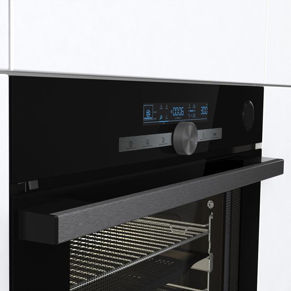 "HISENSE - Forno incasso elettrico BSA66334PG Classe A+-Nero con inserti Black Inox"