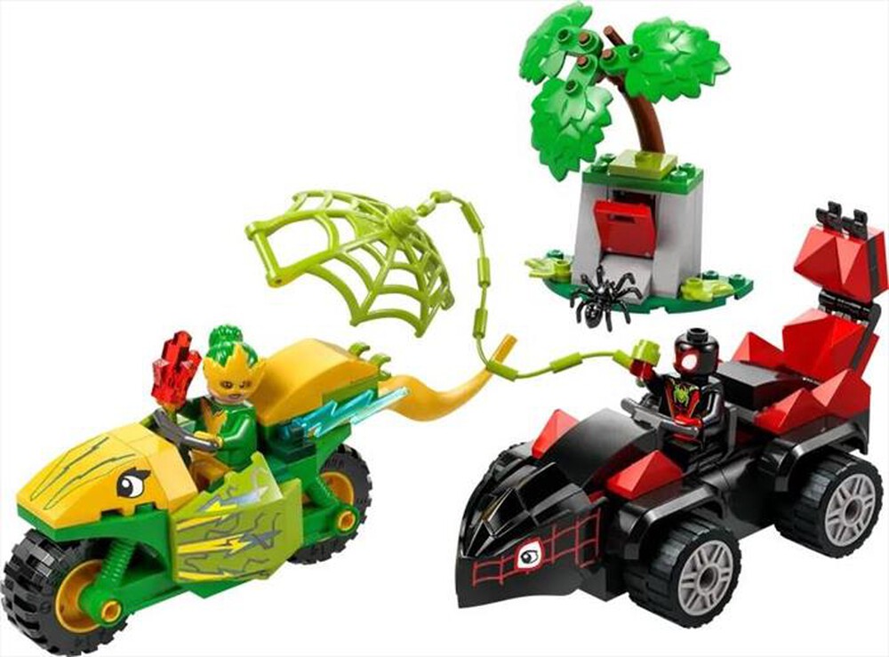 "LEGO - MARVEL Inseguimento sui dino-veicoli di Spin 11198-Multicolore"