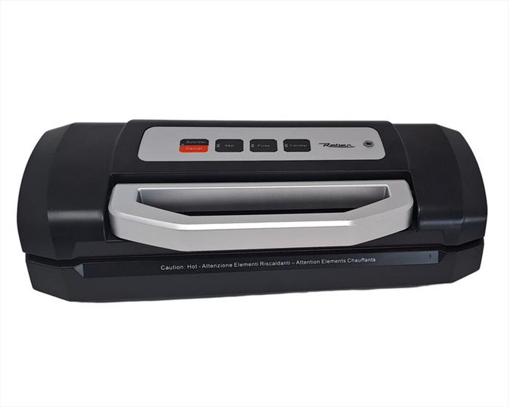 REBER - Macchina sottovuoto V-HOME-SILVER/NERO