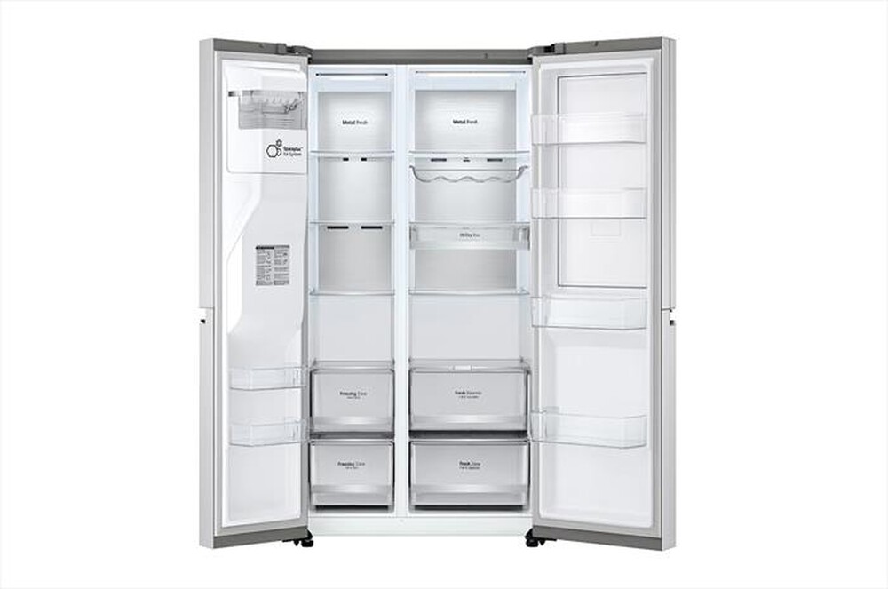"LG - Frigorifero side by side GSJV90BSAE Classe E"