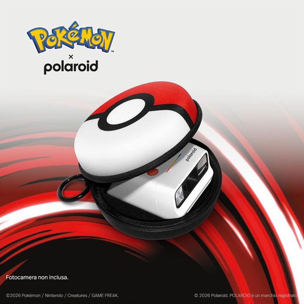 Immagine del prodotto POLAROID - CUSTODIA GO - POKEMON-Rossa, bianca, nera