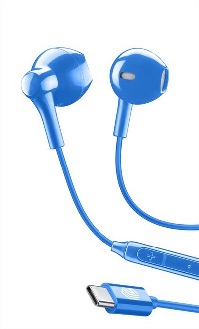 CELLULARLINE - Auricolare cuffia AUCAPSULEMSTYPECB-Blu