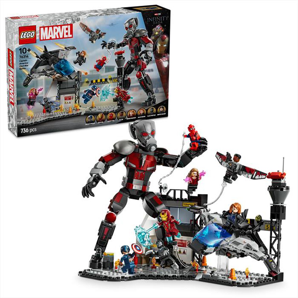 Immagine del prodotto LEGO - SUPER HEROES Captain America: Civil War 76314