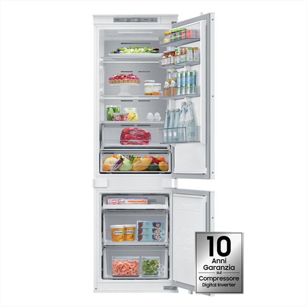 Immagine del prodotto SAMSUNG - Frigorifero combinato incasso BRB80F26BDS0EF 264lt-Bianco