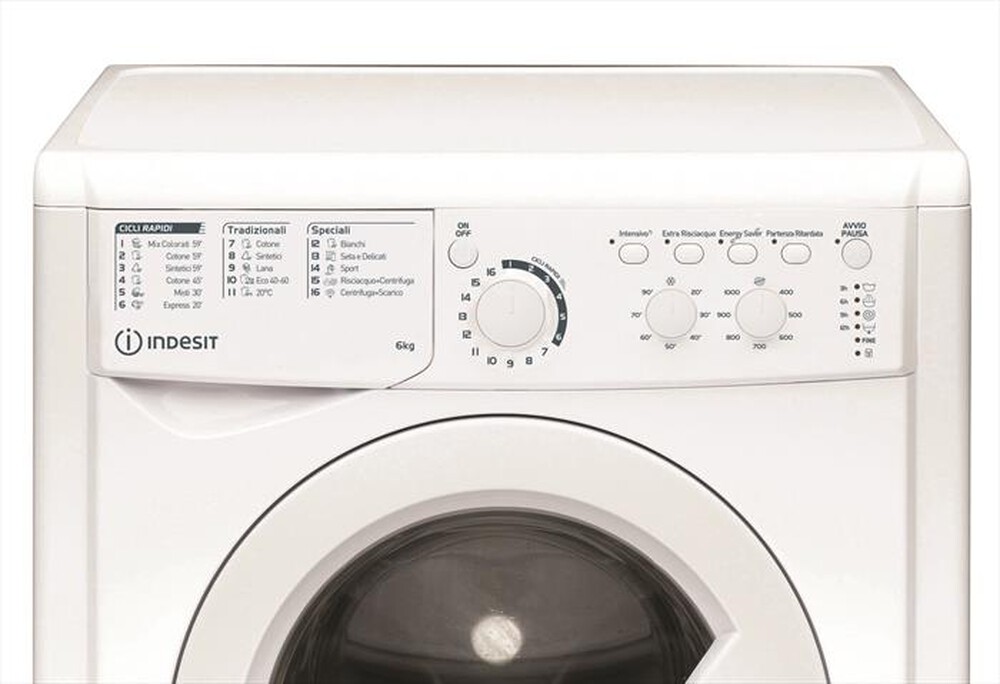 "INDESIT - Lavatrice EWC 61051 W IT N 6 Kg Classe F-Bianco"