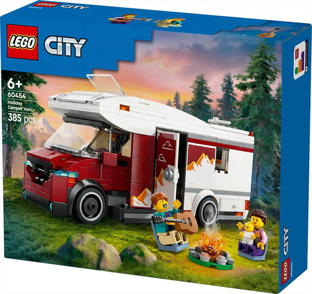 Immagine del prodotto LEGO - CITY Camper van delle vacanze d&rsquo;avventura 60454