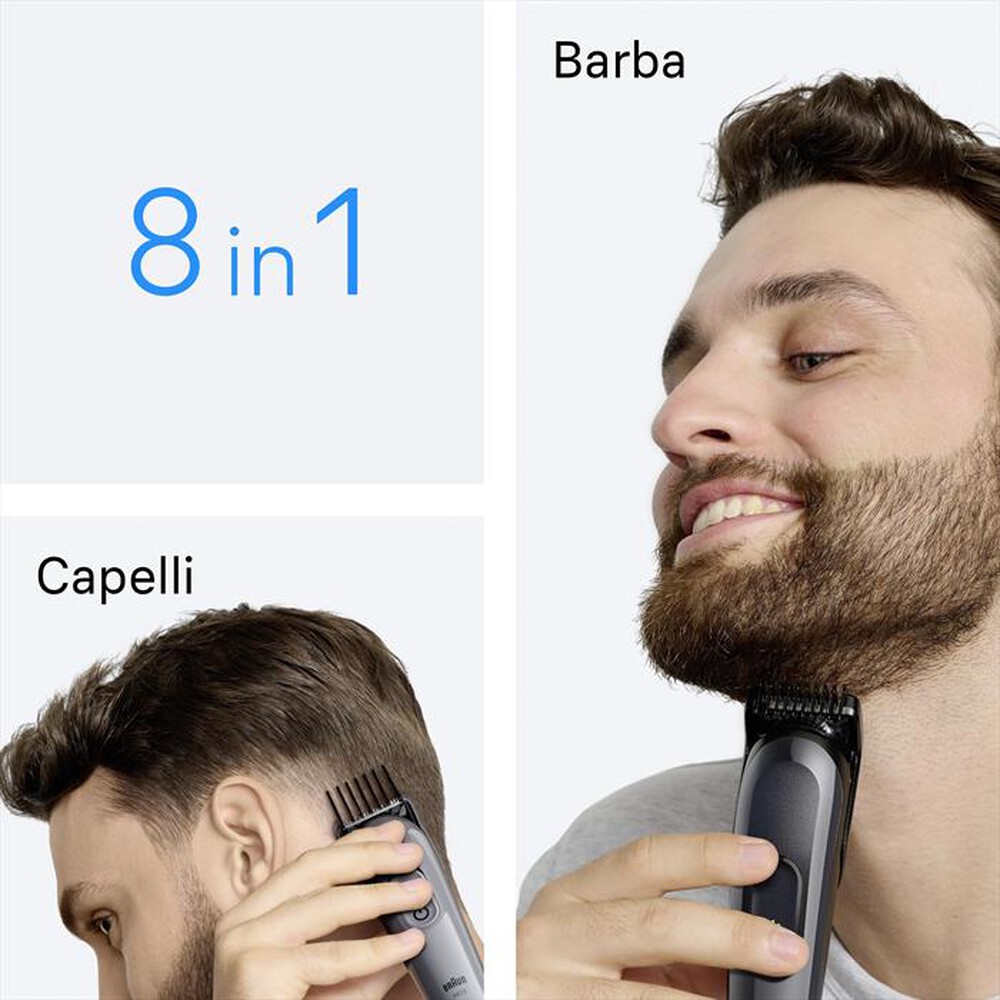 "BRAUN - Rasoio AIO 3540-GRIGIO"