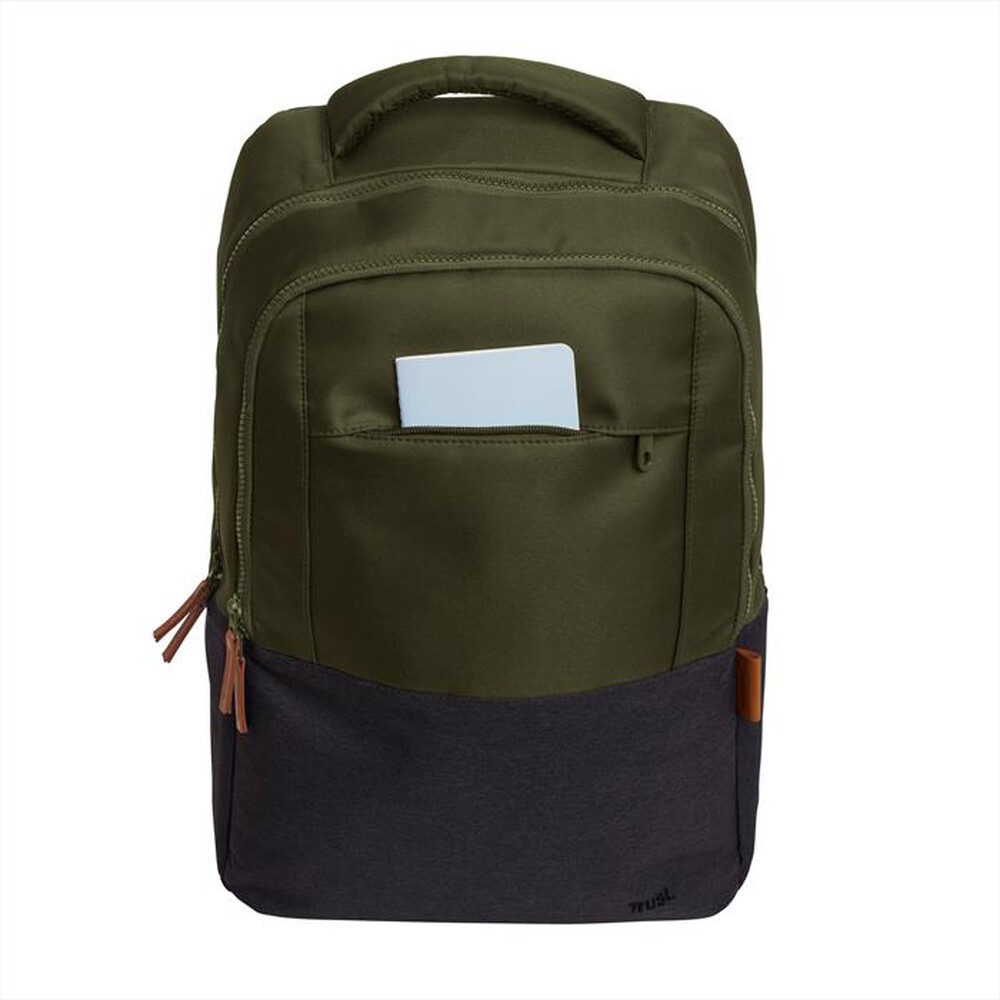 "TRUST - Zaino LISBOA 16\" BACKPACK-Green"
