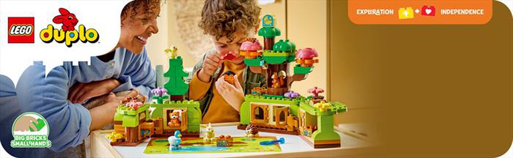 Immagine del prodotto LEGO - DUPLO Foresta esplorativa con animali - 10480