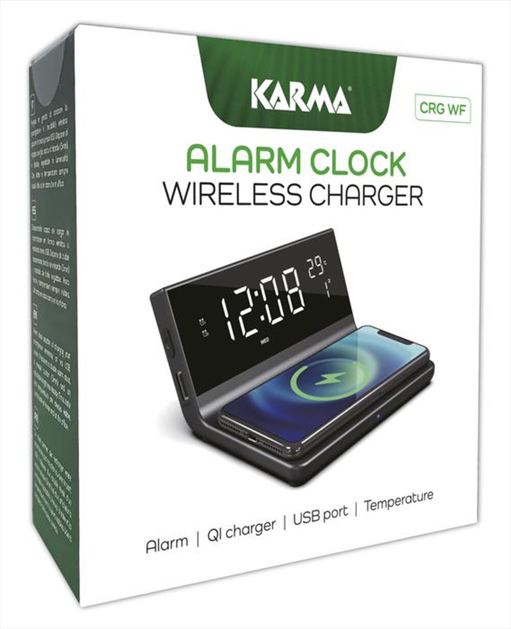 Immagine del prodotto KARMA - Caricatore da rete CRG WF-Nero