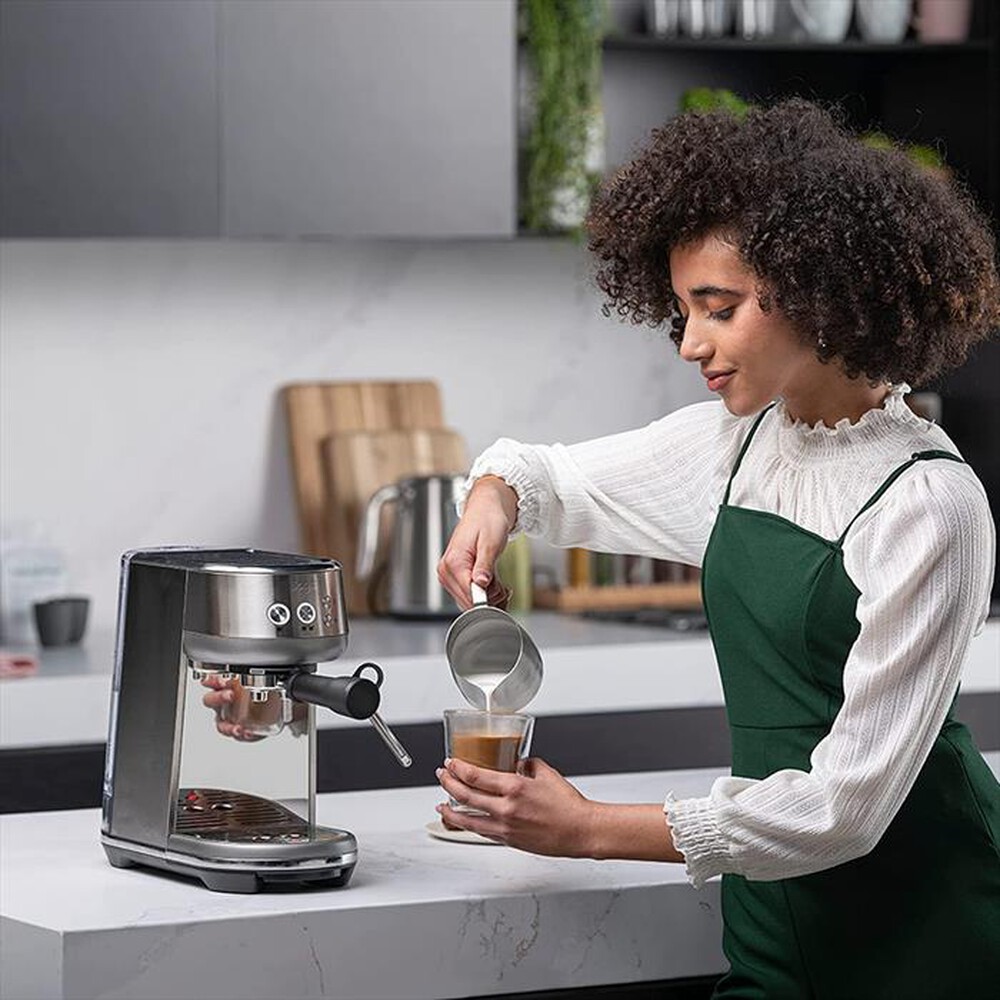 "SAGE - Macchina da caffè SES450BSS-Acciaio Inox"
