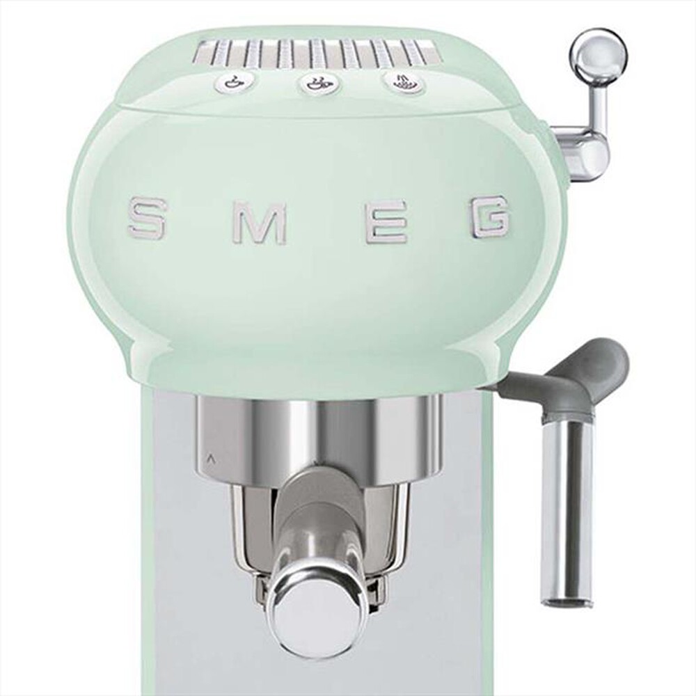 "SMEG - Macchina da Caffè Manuale 50's Style – ECF01PGEU-verde pastello"