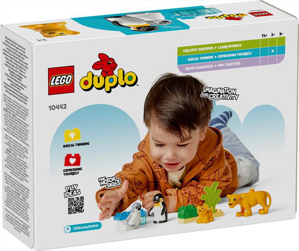 Immagine del prodotto LEGO - DUPLO Famiglie di animali: pinguini e leoni 10442