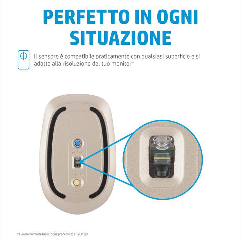 "HP - MOUSE 410 SLIM-Nero"