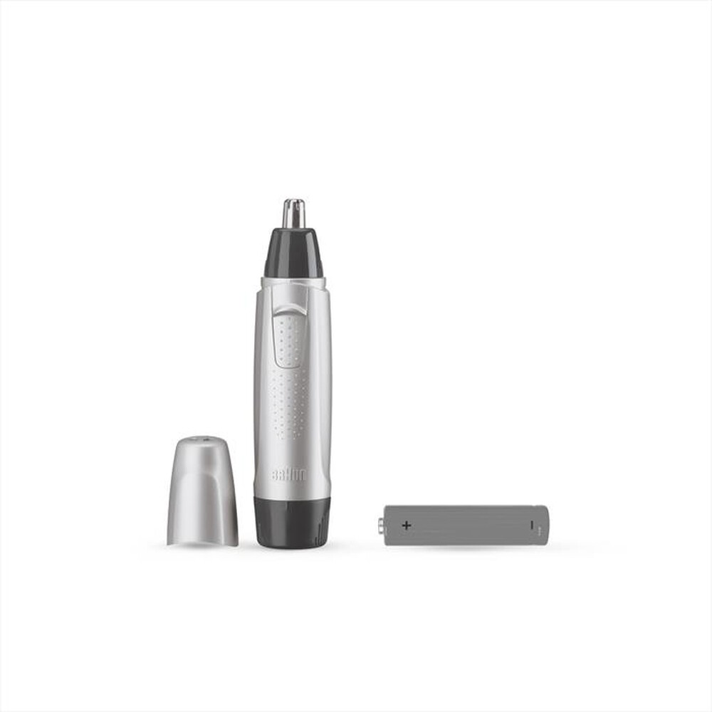"BRAUN - TRIMMER EAR&NOSE EN10-Argento"