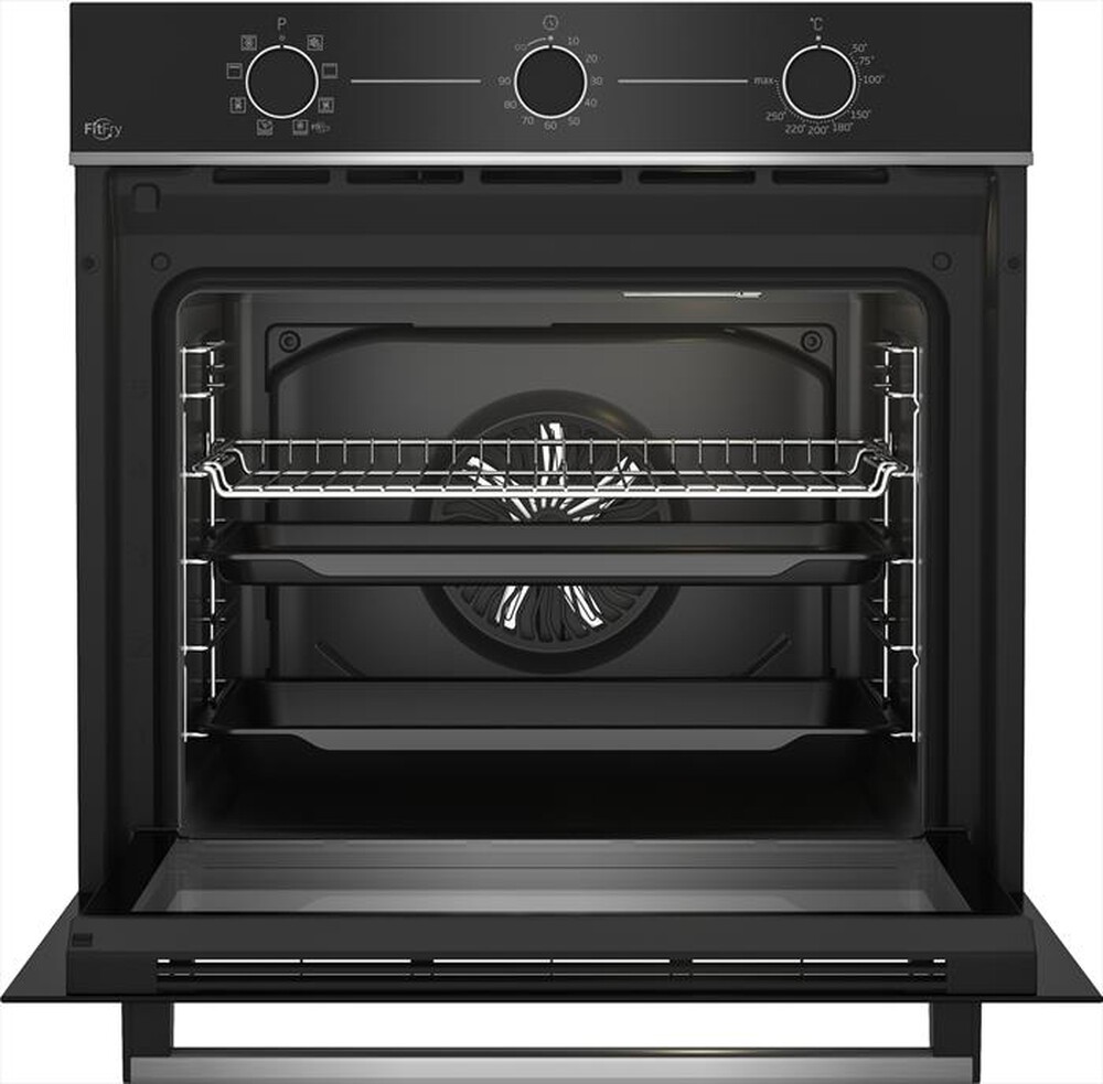 Immagine del prodotto BEKO - Forno incasso elettrico BBIMA13100X Classe A-Cristallo nero e Acciaio Inox