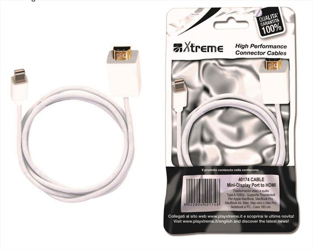 Immagine del prodotto XTREME - 40174 - Cavo Mini Display Port