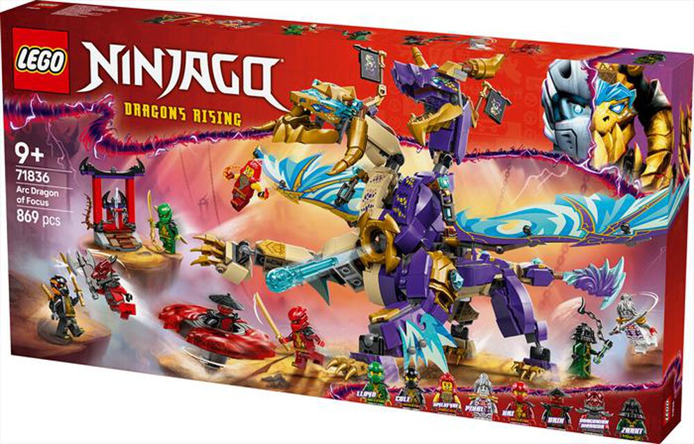 "LEGO - NINJAGO Arco Dragone della Concentrazione - 71836"