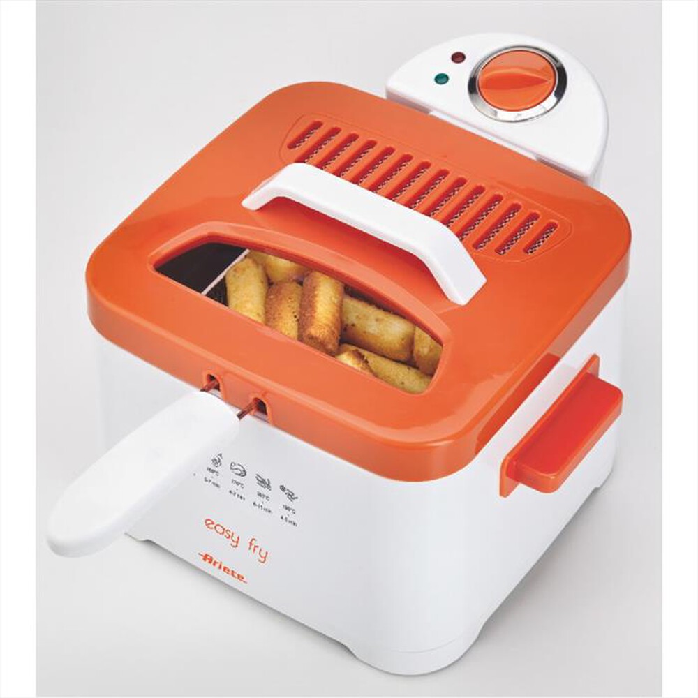"ARIETE - 4611 Easy fry-Arancione, Bianco"