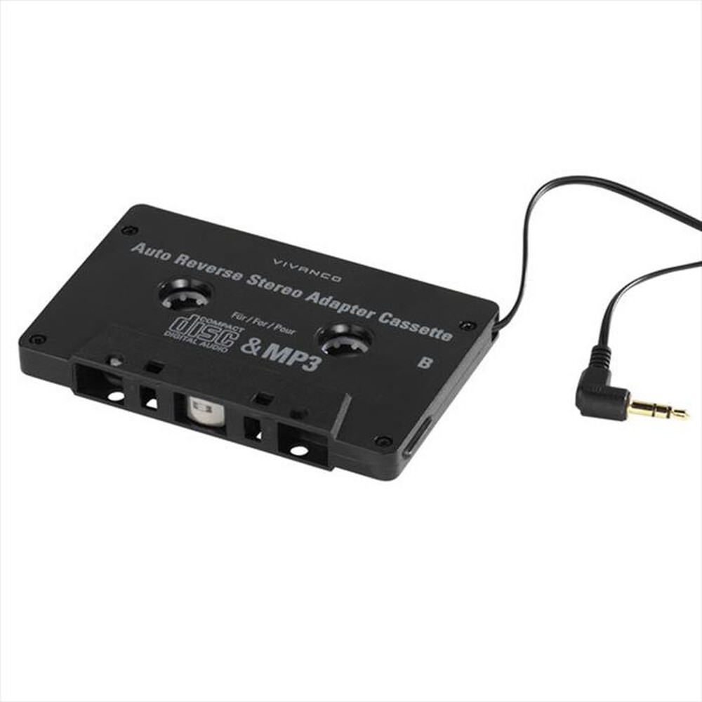 "VIVANCO - IACA2 Cassetta Audio - Nero"