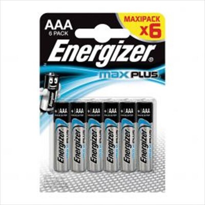 ENERGIZER - MAX PLUS AAA BP6 MAXIPACK-Multicolore