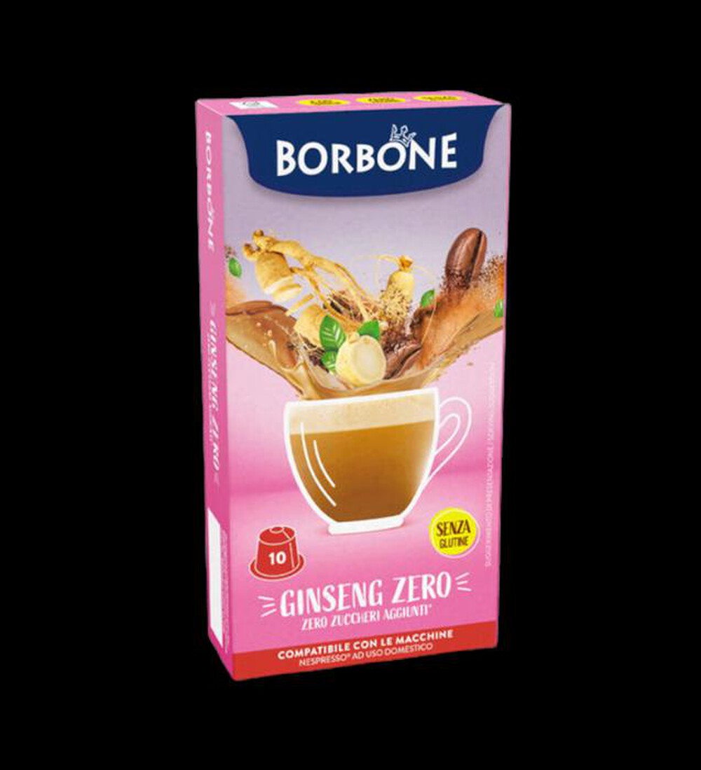 "CAFFE BORBONE - NESPRESSO GINSENG ZERO 10PZ-Multicolore"