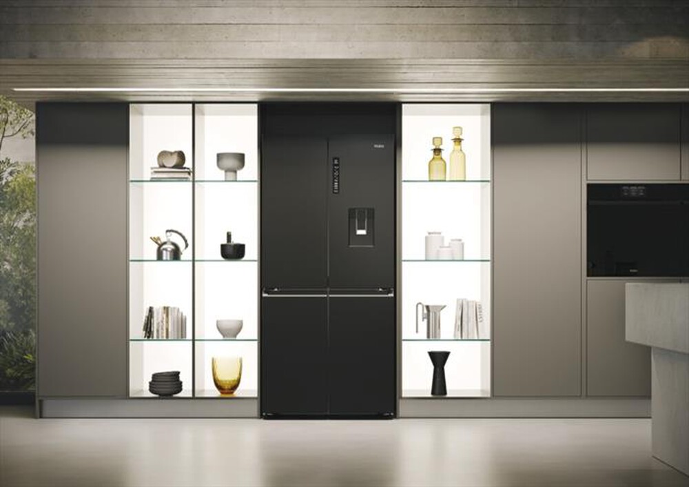 "HAIER - Frigorifero 4 porte HCR7818DWPT Classe D 467 lt-Black"