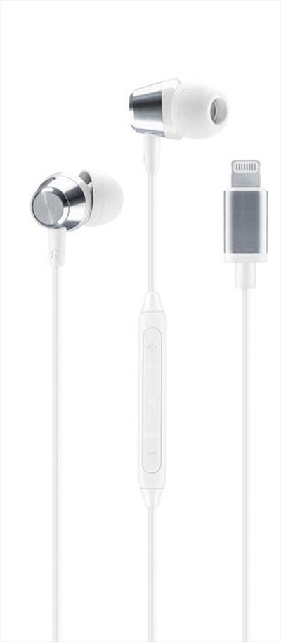 CELLULARLINE - Auricolare a filo AUINEARMSMFIW-Bianco
