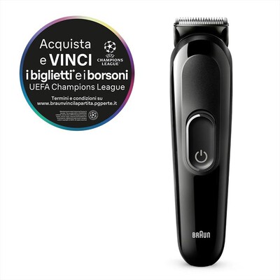 BRAUN - Regolabarba MGK3410-NERO