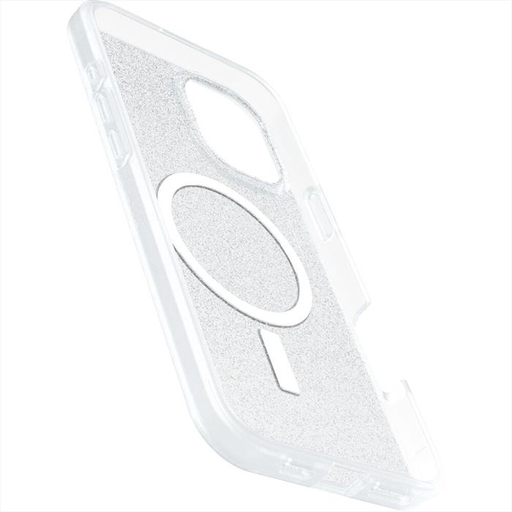 "OTTERBOX - REACT MAGSAFE ALMONDJOY CUSTODIA IPHONE 16 PLUS-Trasparente/Glitter"