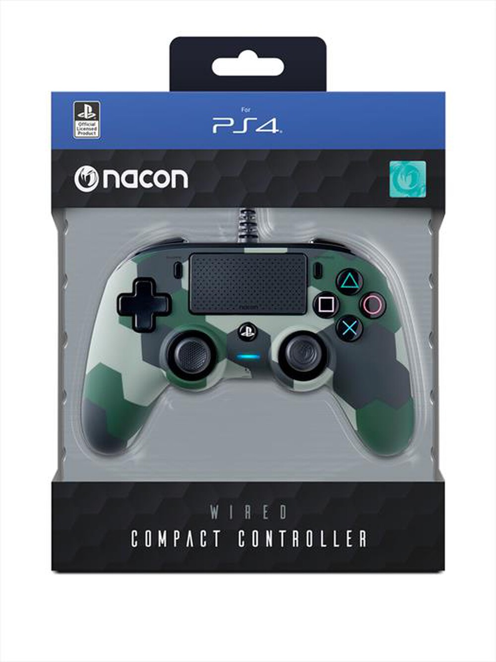 Immagine del prodotto NACON - PS4OFCPADCAMGREEN-Camouflage Green