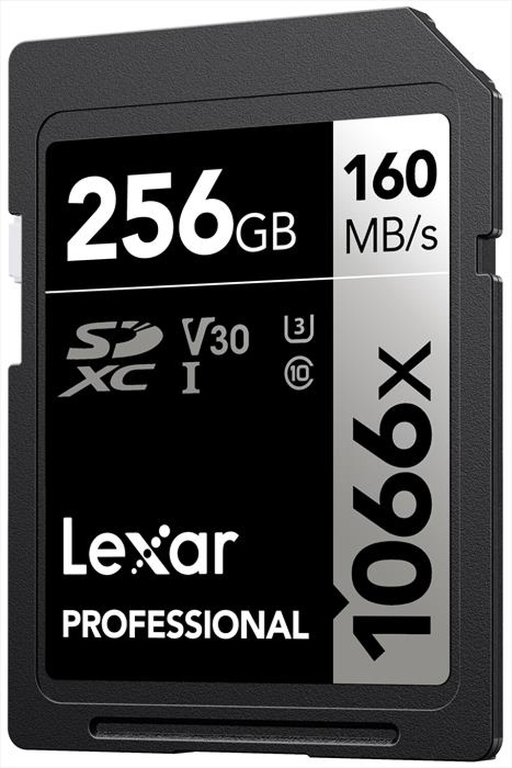 "LEXAR - 256GB PRO 1066X SDXC UHS-I V30-Black"