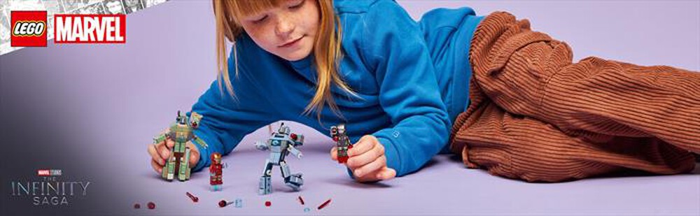 Immagine del prodotto LEGO - Iron Man e War Machine vs I droni di Hammer 76320