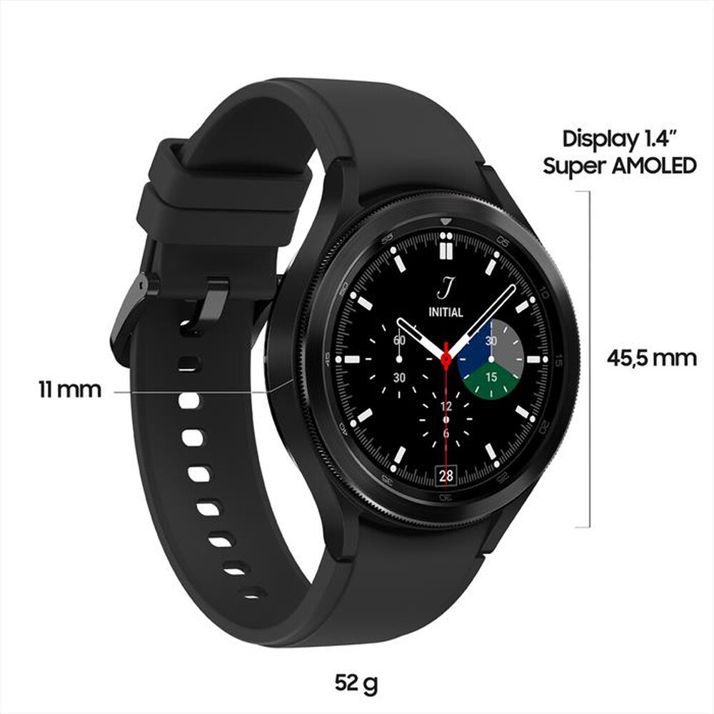 "SAMSUNG - GALAXY WATCH4 CLASSIC 46MM BT-Black"