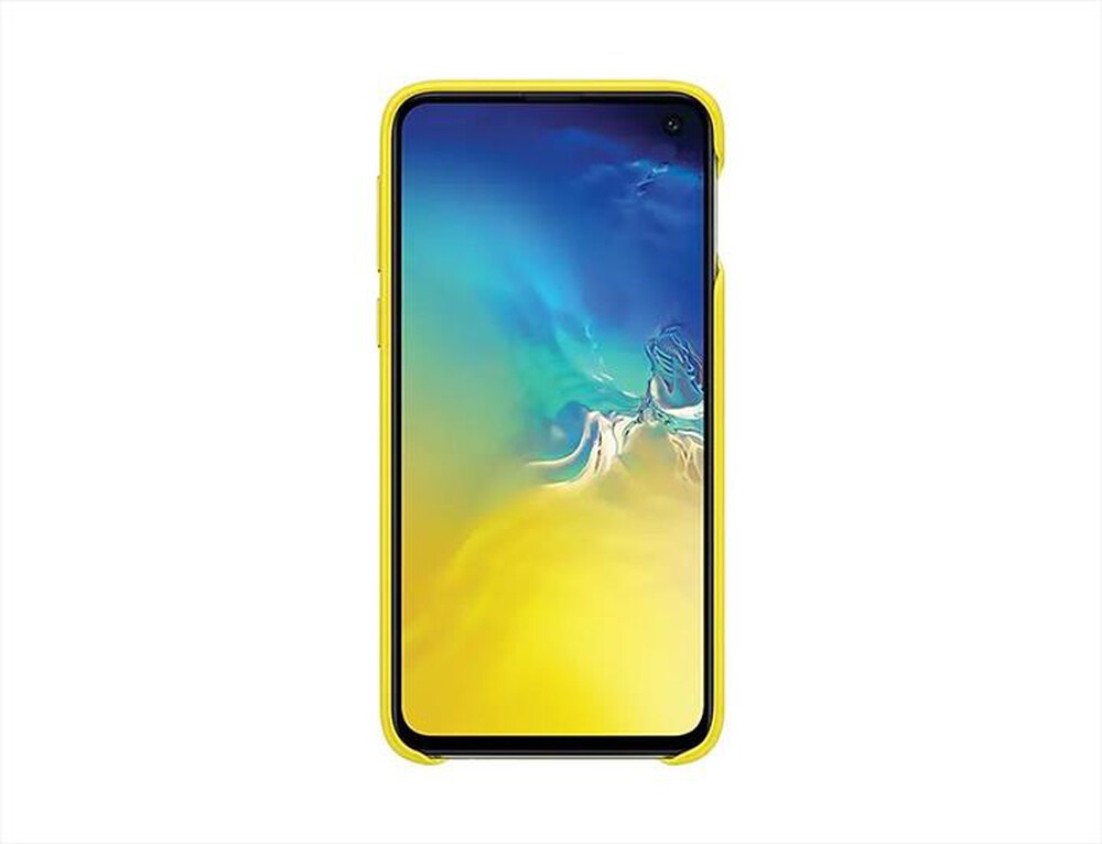 "SAMSUNG - LEATHER COVER GALAXY S10 E-GIALLO"