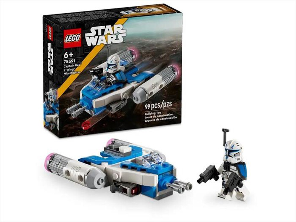 "LEGO - Microfighter Y-Wing di Captain Rex - 75391-Multicolore"
