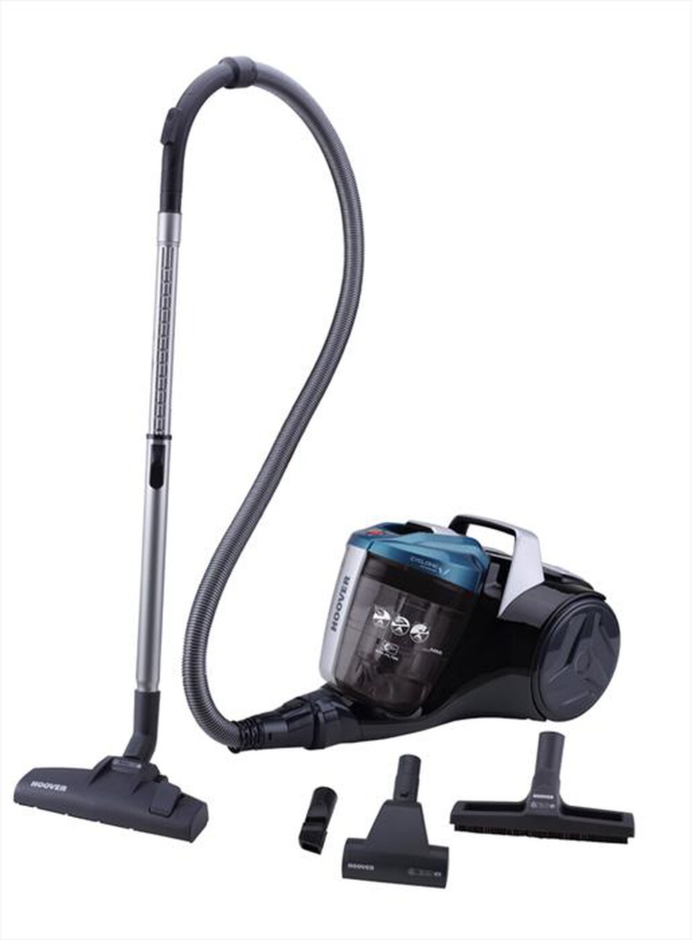 "HOOVER - ASPIRAPOLVERE A TRAINO BR71_BR30011 Breeze-Nero/verde"