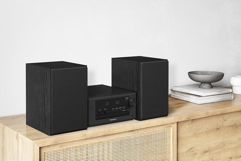 Immagine del prodotto PANASONIC - Sistema Micro Hi-Fi DAB+, CD, Bluetooth, SC-PM702-NERO