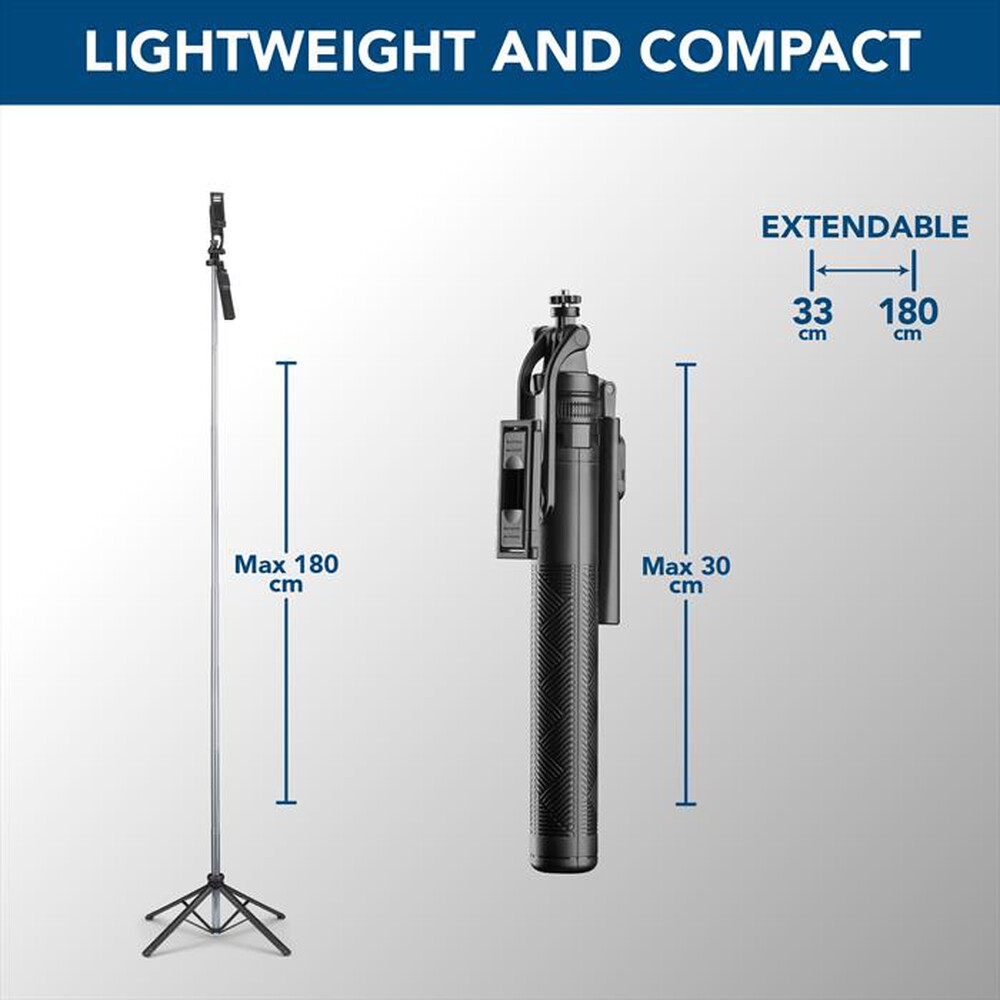 Immagine del prodotto CELLULARLINE - SELFIE STICK MAX-Nero