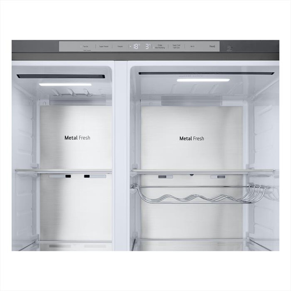 Immagine del prodotto LG - Frigorifero side by side GSLE91MBAB Classe B-Metal Sorbet