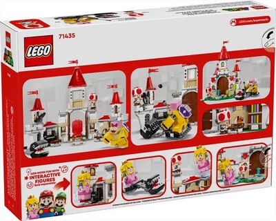 LEGO - Battaglia con Roy al Castello di Peach - 71435-Multicolore