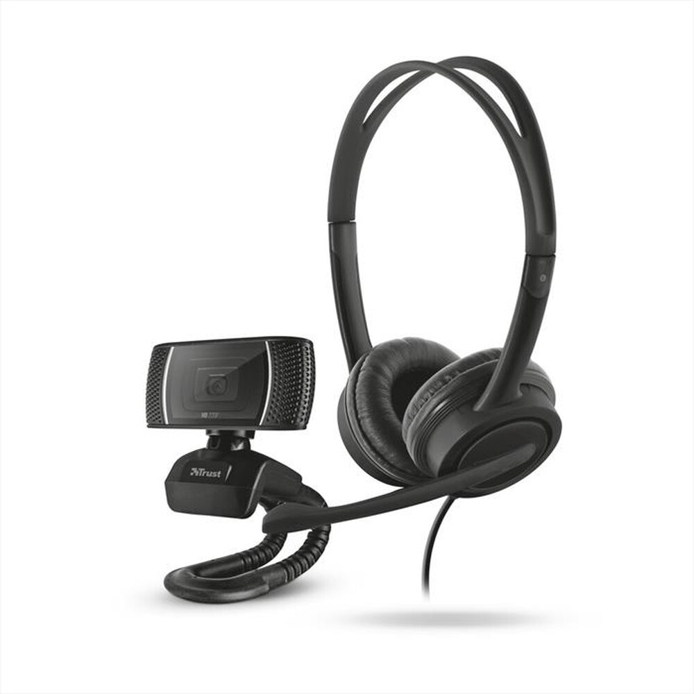 "TRUST - DOBA 2 IN 1 HOME OFFICE SET-Black"