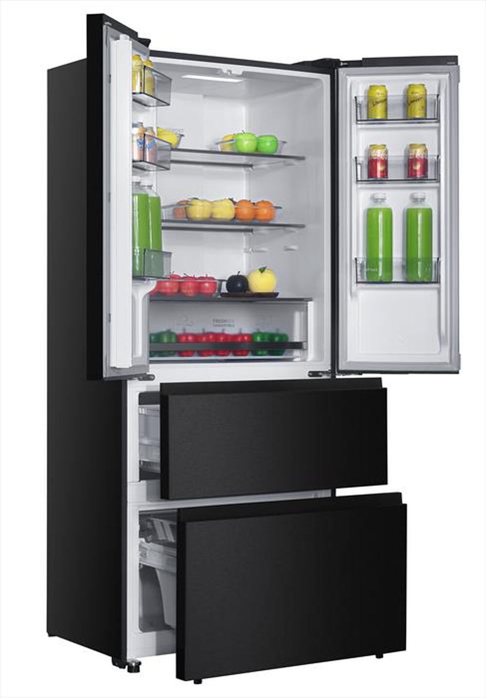 Immagine del prodotto AAAMAZE - Frigorifero 3 porte AHFD57NKE0 Classe E 441lt-Nero