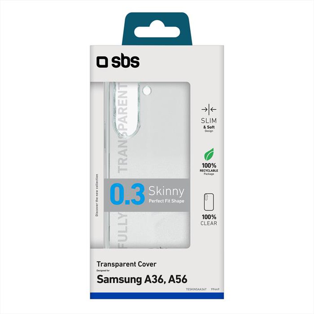 Immagine del prodotto SBS - Cover TESKINSAA36T per Samsung A36-Trasparente